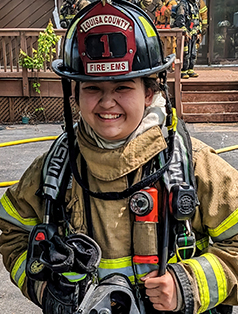 Firefighter/EMT Mia R. Ethridge Louisa County Fire and EMS